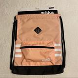Adidas Bags | Adidas Classic Sling Backpack Nwt | Color: Black/Pink | Size: Os