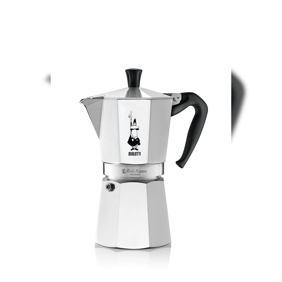 Bialetti Moka Express Espressokocher, Aluminium, 9 Tassen Image