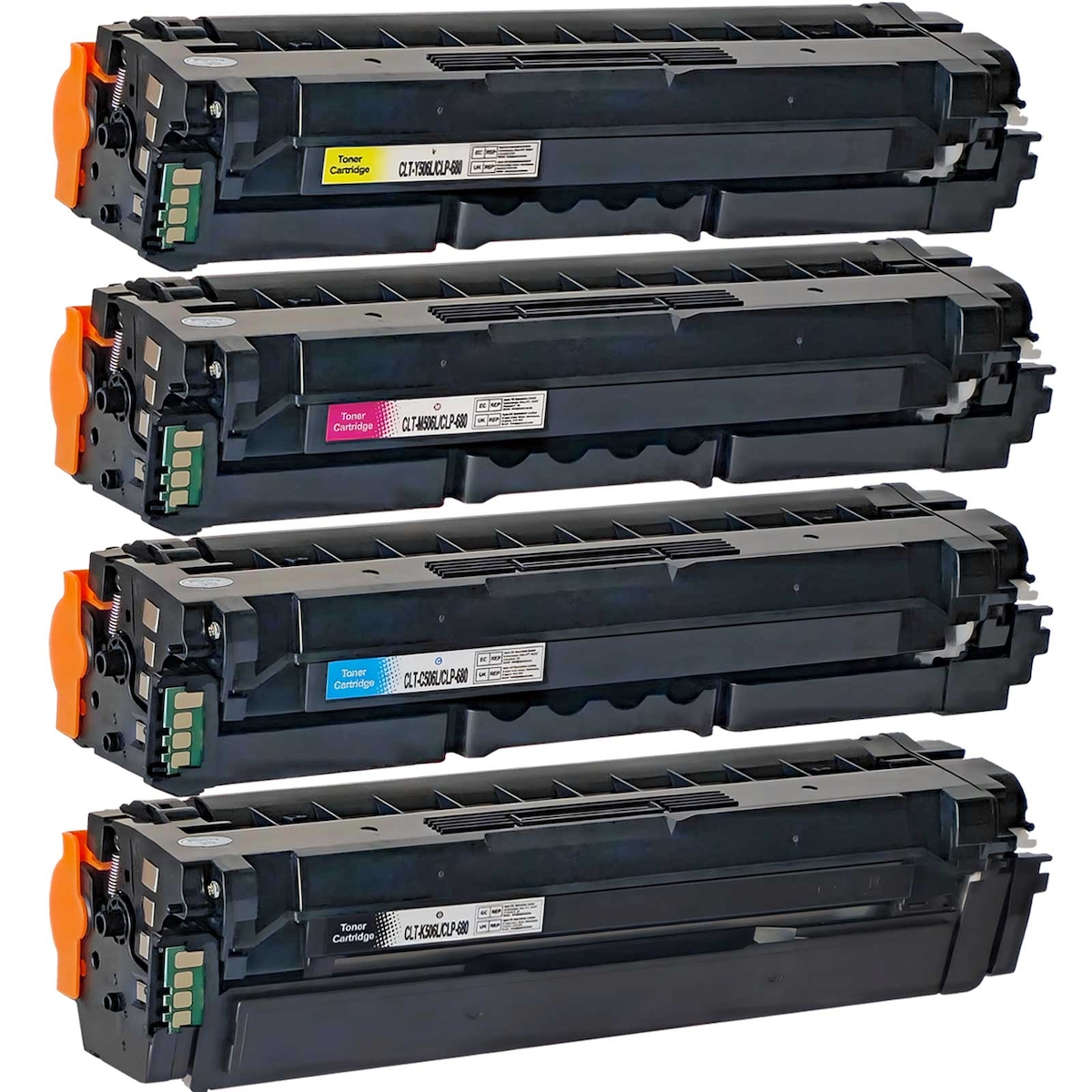 D&C Toner kompatibel Samsung CLT-K506L, CLT-C506L, CLT-M506L, CLT-Y506L Sparset alle Farben Image