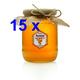 RAW HONEY | 16,5 kg | Acacia Honey in glass jars | 15 x 1,1kg | Fresh | Absolutely Pure, Raw, Natural, Unpasteurized | Made By Bees |