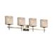 Justice Design Group Lumenaria 33 Inch 4 Light Bath Vanity Light - FAL-8414-30-NCKL