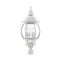 Livex Lighting Frontenac 26 Inch Tall 4 Light Outdoor Post Lamp - 7703-13