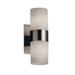 Justice Design Group Clouds 13 Inch LED Wall Sconce - CLD-8762-10-NCKL-LED2-1400