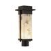 Justice Design Group Alabaster Rocks! 18 Inch Tall LED Outdoor Post Lamp - ALR-7542W-DBRZ