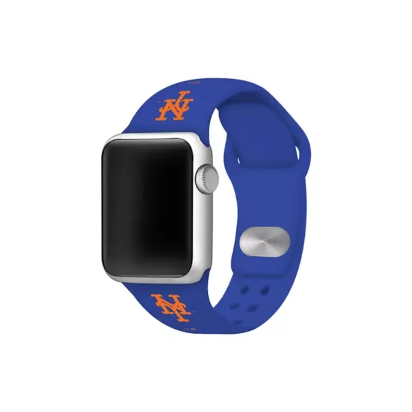 game-time®-mlb-new-york-mets-silicone-apple-watch-band,-blue,-38-mm/