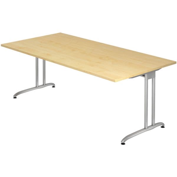 HAMMERBACHER Schreibtisch »Wien« 200 cm Ahorn, 200x72x100 cm Image