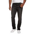 Men's Big & Tall Liberty Blues™ Straight-Fit Stretch 5-Pocket Jeans by Liberty Blues in Black Denim (Size 52 38)
