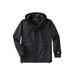 Men's Big & Tall KS Sport™ 3-in-1 Trident Jacket by KS Sport in Black (Size 5XL)