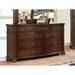 Astoria Grand Oloran 9 Drawer Double Dresser Wood in Brown | 38.5 H x 63.75 W in | Wayfair FCF17D60752845BEB99012C849CDADC9