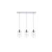 Elegant Lighting Hana 24 Inch 3 Light LED Linear Suspension Light - 5202D24C