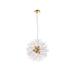 Elegant Lighting Solace 17 Inch LED Large Pendant - 3507D18G