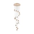 Elegant Lighting Eren 19 Inch 18 Light LED Multi Light Pendant - 3505D20G