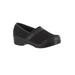 Wide Width Women's Origin Slip-On by Easy Street in Black Lamy (Size 10 W)