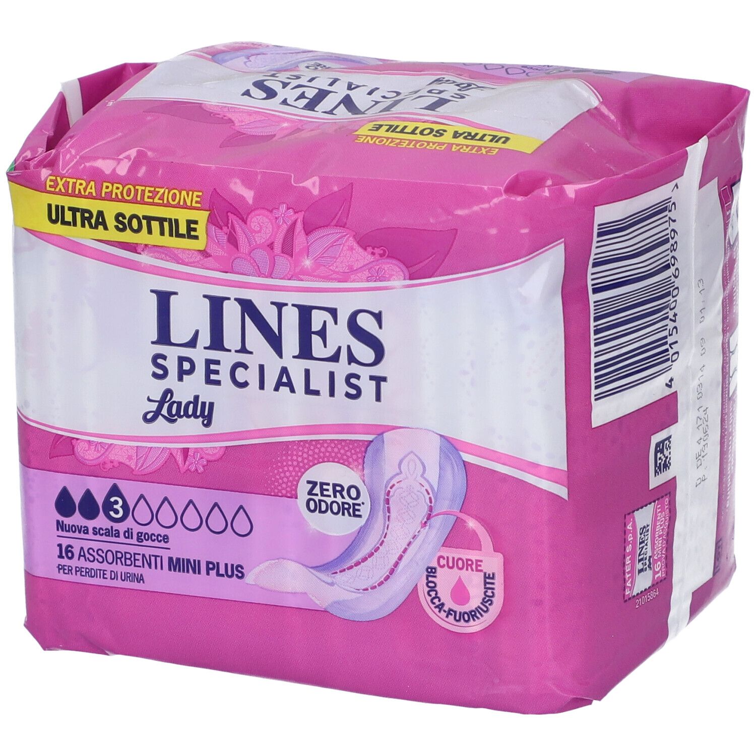 LINES SPECIALIST Mini Plus 16 pz Assorbenti