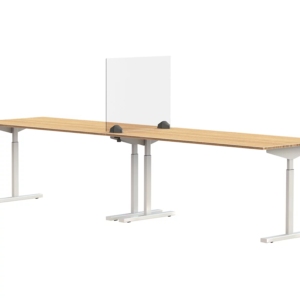 Séparateur de table pour poste de travail double SMIT VISUAL