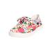 Wide Width Women's The Anzani Slip On Sneaker by Comfortview in Gardenia Floral (Size 8 W)