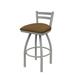 Holland Bar Stool 411 Jackie Low Back Swivel Bar & Counter Stool Plastic in Gray | 34 H x 18 W x 18 D in | Wayfair 41125AN012