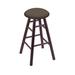 Holland Bar Stool Swivel 36" Extra Tall Stool Wood/Upholstered/Leather in Gray/Indigo | 36 H in | Wayfair RC36OSDC006