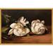 Vault W Artwork Branch of White Peonies w/ Pruning Shears by Edouard Manet Graphic Art on Canvas in Black/Green | 30 H x 42 W x 2 D in | Wayfair