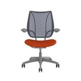 Humanscale Liberty® Ergonomic Mesh Task Chair Upholstered/Mesh in Gray | 43.3 H x 26.5 W x 25 D in | Wayfair L113VM51CF86XFSHNSC