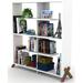 Ivy Bronx Kazanovicz 45" H x 44" W Geometric Bookcase Wood in White | 45.2 H x 44.4 W x 11 D in | Wayfair 0EC296A020B345CB9F67B09BD7D7F2DB