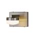 Orren Ellis Nassar 1 - Light LED Dimmable Armed Sconce Glass/Metal in Gray | 4.5 H x 6 W x 6.75 D in | Wayfair 1FB8078FCB00463AB6BD15AEEA07F853