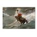 Vault W Artwork The Life Line by Winslow Homer - Wrapped Canvas Print Canvas | 16 H x 24 W x 2 D in | Wayfair AA00366-C1624GG