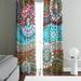 Bungalow Rose Geometric Semi-Sheer Single Curtain Panel Metal | 61 H in | Wayfair CA10FD5EA82C4A1290C1E8A3F7ECA2F6