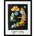 Vault W Artwork 'Museum Masters 'Spitzen in Bogen, 1927' by Wassily Kandinsky Framed Painting Print Paper in Black/Green/Red | Wayfair