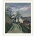 Vault W Artwork The House of Doctor Gachet (1828 1909) at Auvers, 1872 73 by Paul Cezanne - Painting Print in Brown | 38 H x 33 W x 1 D in | Wayfair