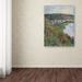 Vault W Artwork 'View Of Vetheuil' Print on Wrapped Canvas Canvas | 24 H x 18 W x 2 D in | Wayfair AA01007-C1824GG