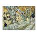 Vault W Artwork The Road Menders by Vincent van Gogh - Wrapped Canvas Painting Print Metal in Green | 24 H x 32 W x 2 D in | Wayfair