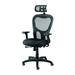 Inbox Zero Ergonomic Task Chair Upholstered, Metal in Black/Gray | 40.6 H x 26 W x 24 D in | Wayfair 7EC8CEF0B4FE4071889A29274E1D81CC
