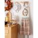 The Holiday Aisle® Alcova Thankful Autumn Wreath Printed Apron Cotton in Gray | 40 W in | Wayfair C0AF50FDDDAA41D0864949FF771A9856