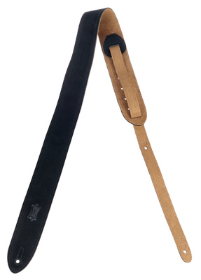 Levys Suede Strap 2" BLK