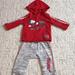 Disney Matching Sets | Baby Boy Set | Color: Red/Brown | Size: 0-3mb