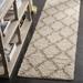 Beige;ivory Rectangle 2'3" x 4' Area Rug - House of Hampton® Alonnah Geometric Shag Ivory/Beige Area Rug 27.0 x 1.48 in white, Polypropylene | Wayfair