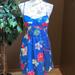 American Eagle Outfitters Dresses | American Eagle Floral Blue Dress- Excellent Shape! | Color: Blue/Pink | Size: S