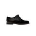 Women's Lace-Up Oxford Flats by ellos in Black (Size 12 M)