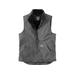 Carhartt Men's Loose Fit Washed Duck Sherpa Lined Mock Neck Vest, Gravel SKU - 861460