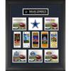 Dallas Cowboys Framed Super Bowl Replica Ticket & Score Collage - Limited Edition of 1000