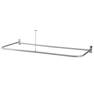 Randolph Morris D-Ring Shower Curtain Enclosure Ring - 27 X 60 Inch RMND500-CP