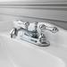 Randolph Morris Teapot Centerset Bathroom Sink Faucet - Metal Lever Handles RMB614ML-CP