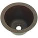 Sierra Copper Trenton Round 10 Inch Bar Sink - Antique SC-TRN-10-A