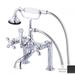 Randolph Morris Mason Hill Collection Clawfoot Tub Deck Mount English Telephone Faucet with Handshower RMH641-ORB