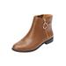 Women's The Addi Bootie by Comfortview in Mocha (Size 8 1/2 M)