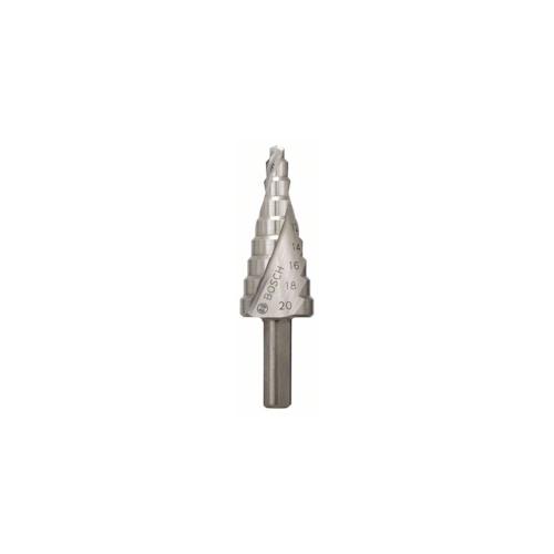 Stufenbohrer HSS, 4 – 20 mm, 8 mm, 70,5 mm, 9 Stufen