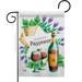 Ornament Collection Happy Passover - Impressions Decorative 2-Sided Polyester 19 x 13 in. Garden Flag in Gray/Green | 18.5 H x 13 W in | Wayfair