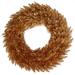 Millwood Pines Colorful Fir Artificial Christmas Wreath Traditional Faux, Copper | 24 H x 36 W x 3 D in | Wayfair F670B553F4694EC0B1DD2FB924B6DFA9