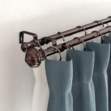 Kelly Clarkson Home Remi Curtain Double Rod & Hardware Set Metal in Brown | 2 H x 84 W x 6.38 D in | Wayfair 7622A6A39B454DCB95088809CAB6BA6D